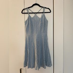AQUA Lace Racerback Dress